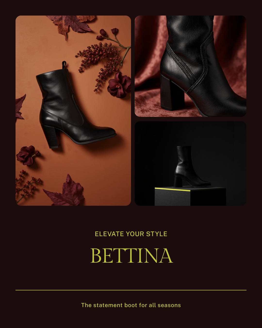 DOF Bettina boot product spotlight — the statement boot for all seasons